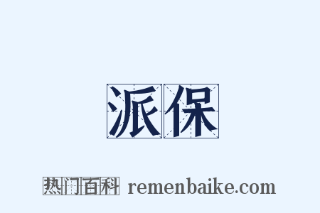 派保是什么意思的图片